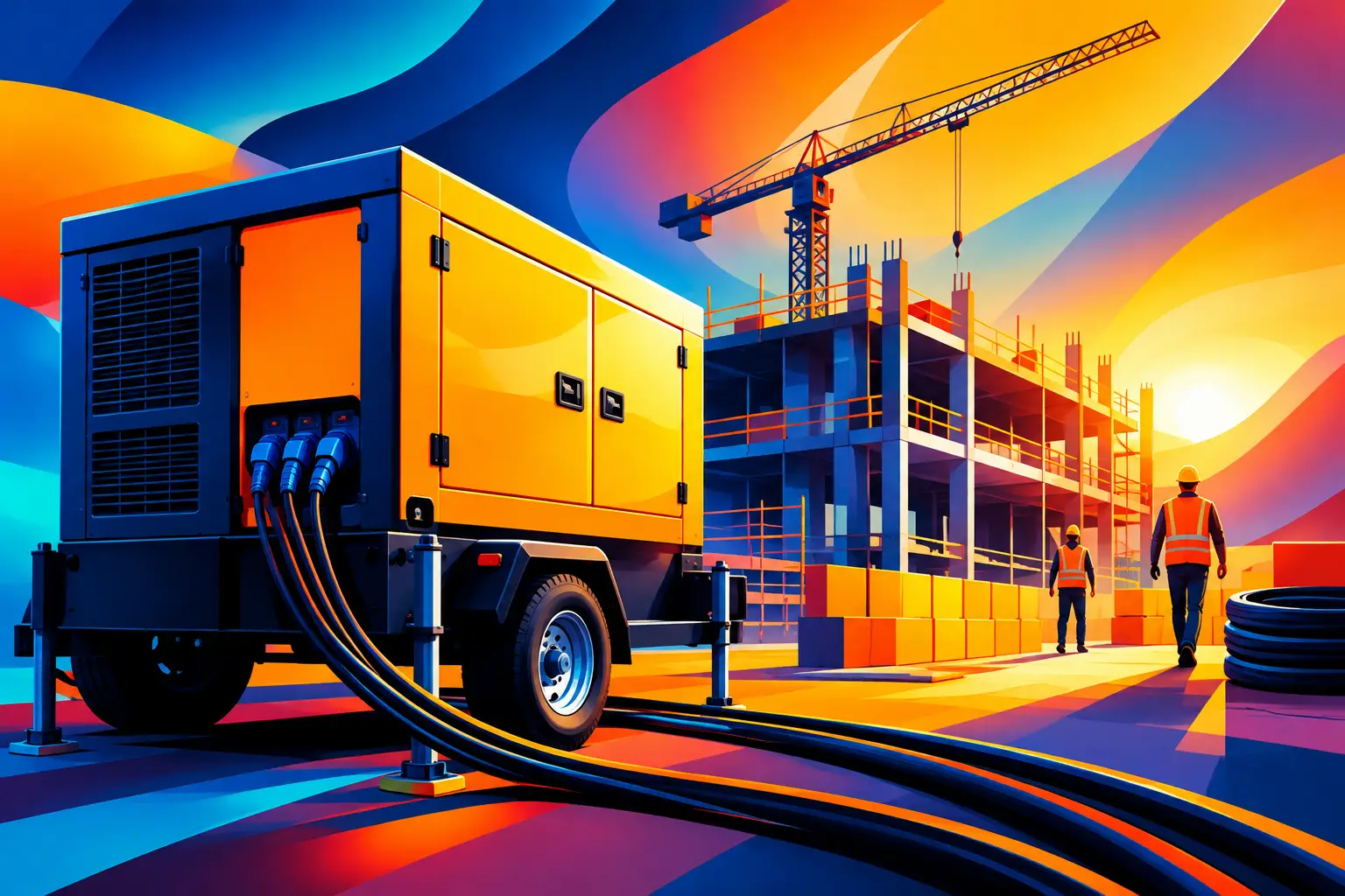 Construction Site Temporary Power That Performs